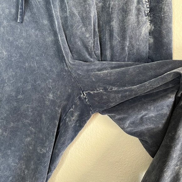 Torrid Womens Cargo Casual Pull On Jogger Pants Size 1X Blue Acid Wash - Picture 7 of 9